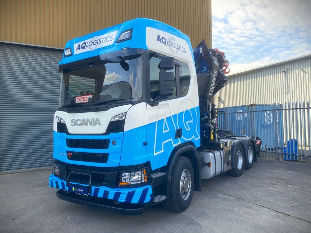 Truck Wrapping - Thirsk-Paul Turner Signwriters