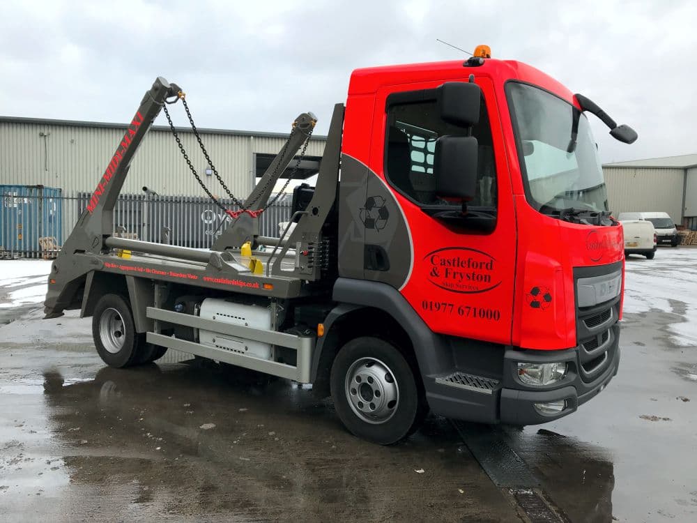 Truck wrapping in Castleford / West Yorkshire