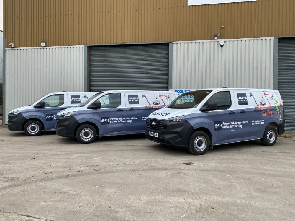 fleet van wraps / York - Paul Turner Signwriters