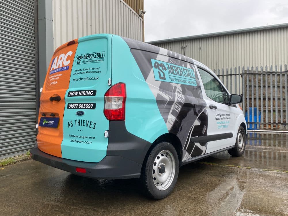 vehicle & van wrapping in york/paul-turner-signwriters