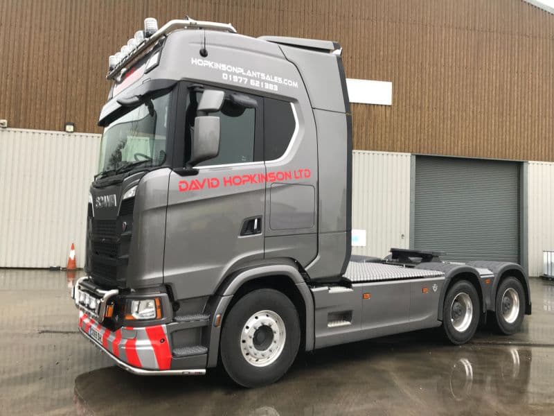 Truck wrapping in Knaresborough - Yorkshire