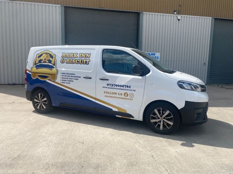 Van wrapping in Halifax- West Yorkshire