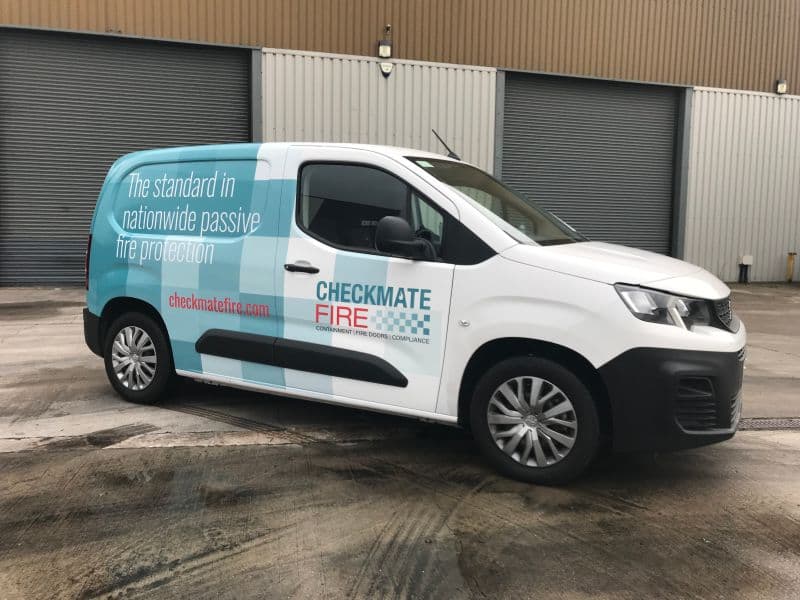 van wrapping in Otley