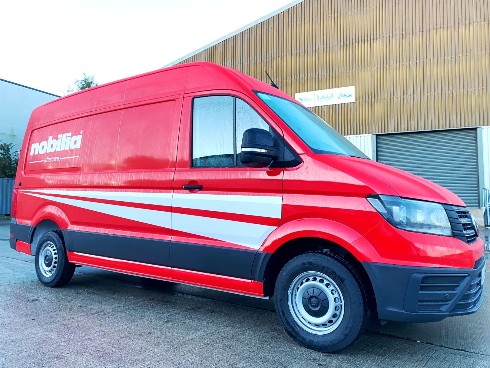 Van wraps Leeds