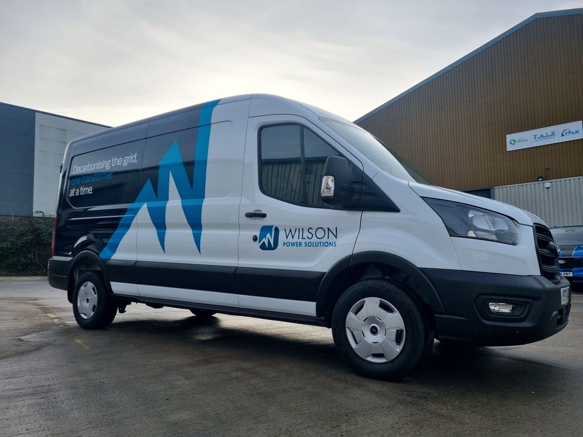 Van wrapped Leeds