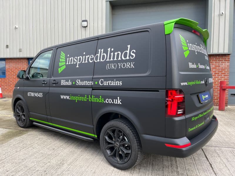 full colour change van wrap in leeds