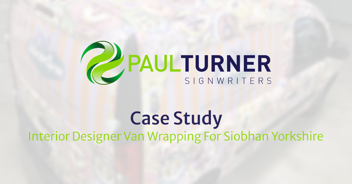 Interior Design Van Wrap | Siobhan At Interior Curve | Paul Turner